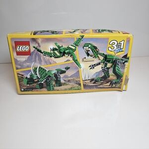 LEGO Creator 3 In 1 Mighty Dinosaurs 174 Pc Building Kit Green T Rex Triceratops